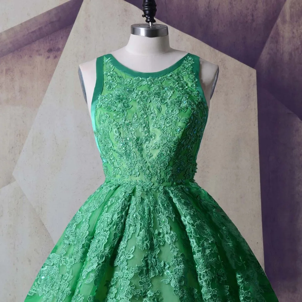 Vestidos Para Formatura мятно выпускные платья аппликации из кружева parposeaneras 2018 бальное