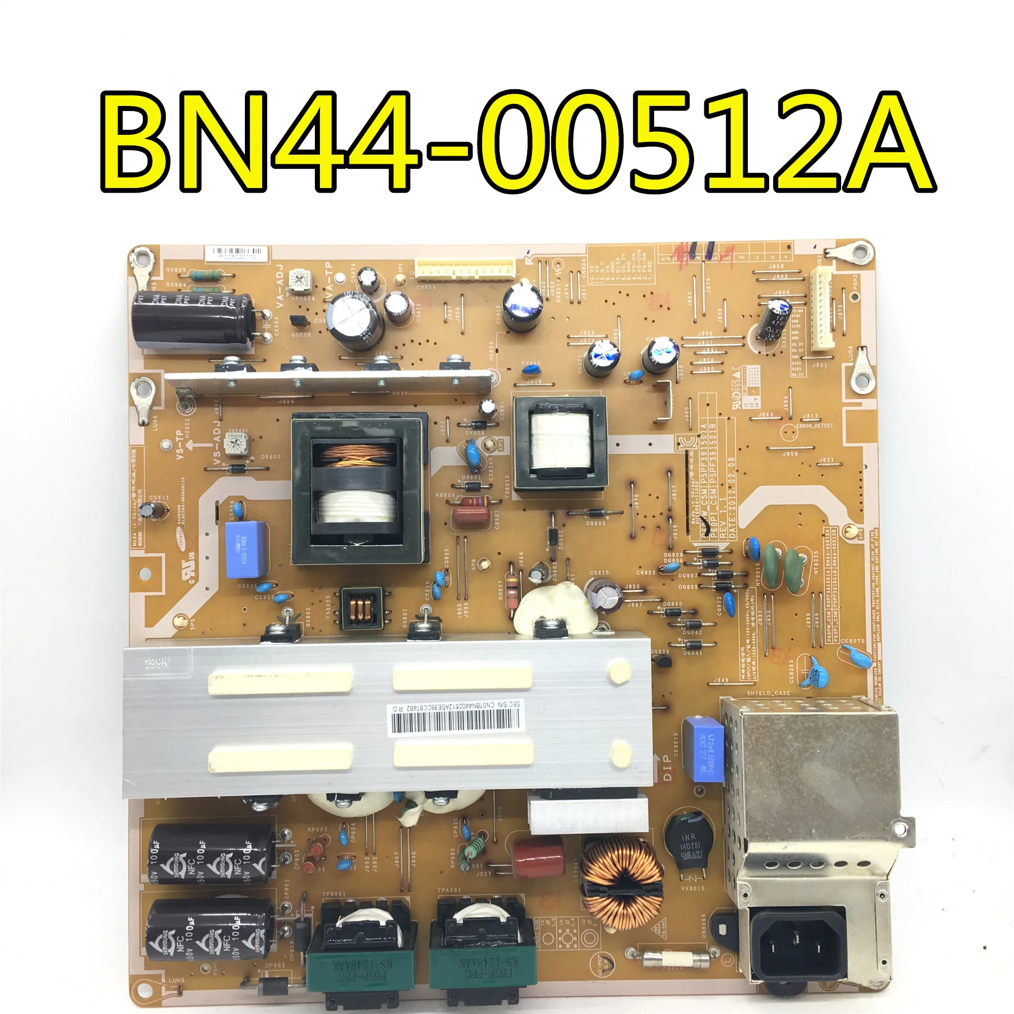 

for samgsung PS60E530A6R BN44-00512A PSPF391501A power board