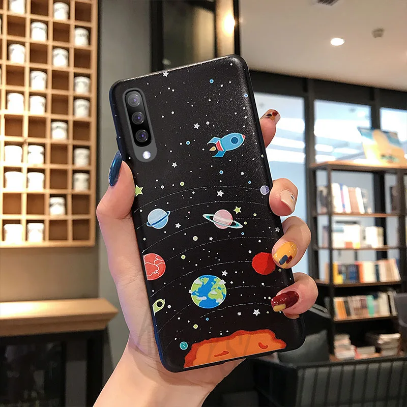 Силиконовые чехлы для samsung Galaxy A5 A3 J3 J5 J7 мультфильм милый 3D рельефный чехол для Galaxy S8 S9 A6 A7 A8 плюс J4 J6 J8