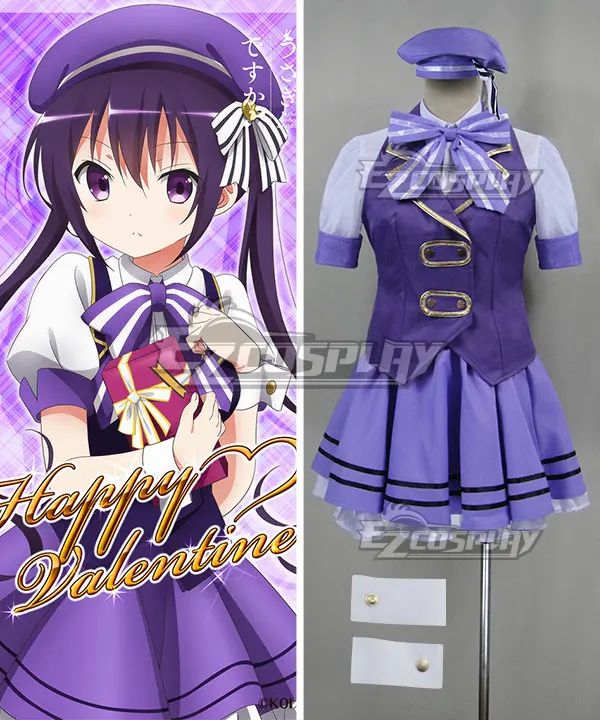 

Gochuumon Wa Usagi Desu Ka Is The Order A Rabbit Rize Tedeza Happy Valentine Cosplay Costume E001