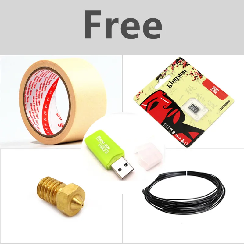 2017 3D Принтер автоматическое выравнивание Полный самосборки Дельта 3d-принтер