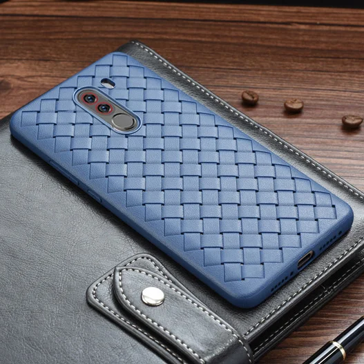 Синий Силиконовый чехол для спортивной камеры Xiao mi Pocophone F1 чехол дышащий мягкий чехол из ТПУ с узором чехол для Xiaomi mi cc9 k20 redmi note 5, 6, 7, 8, redmi 5 6A 7 - Цвет: Синий