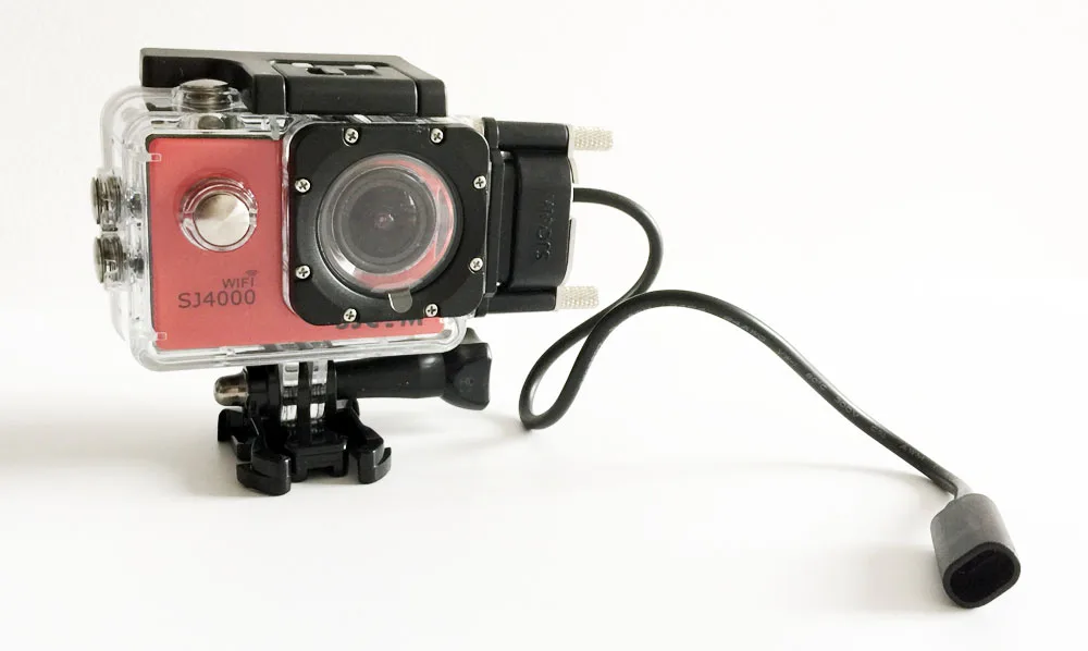SJCAM SJ5000 SJ4000 WI FI Водонепроницаемый чехол для мотоцикла Зарядное устройство SJ CAM 5000