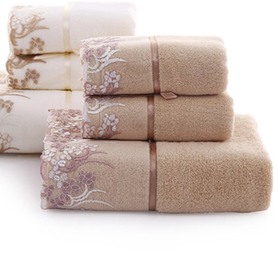 Мягкое Впитывающее банное полотенце высокое качество хлопковый комплект для