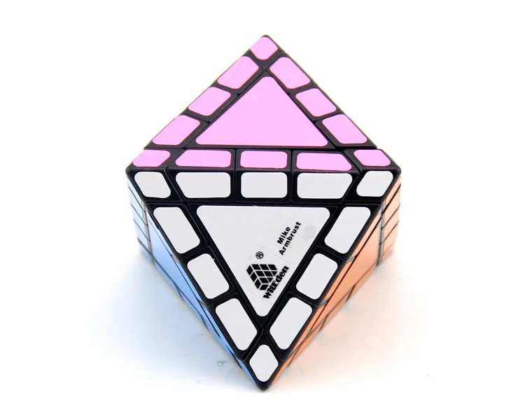 WitEden Octahedral mixup II Plus Cube Black Speed cubing для коллекционеров X'mas gift Brithday Cubexyz | Игрушки и