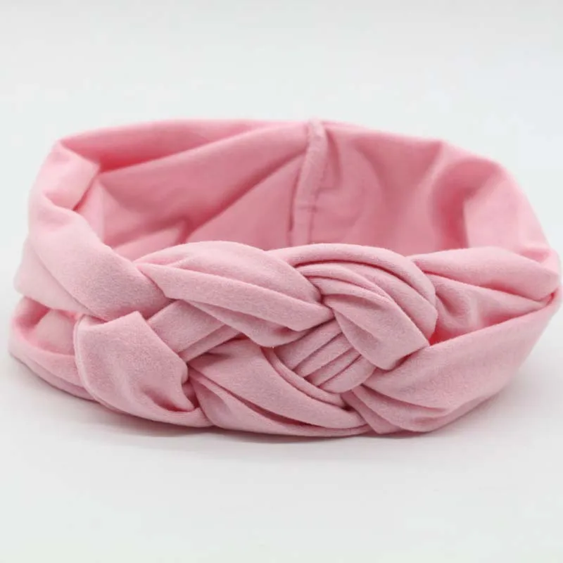 2017 Модные Детские эластичные обручи для волос ободки девочек с бантиком тюрбан