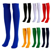unisex football long socks sport knee high large hockey soccer rugby stocks men baseball rugby socks running compression socks