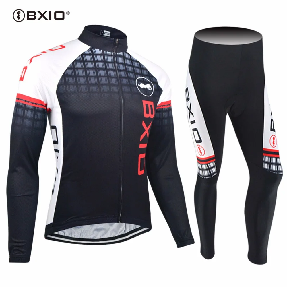 Новое поступление Длинные комплекты одежда для супер велосипеда черная