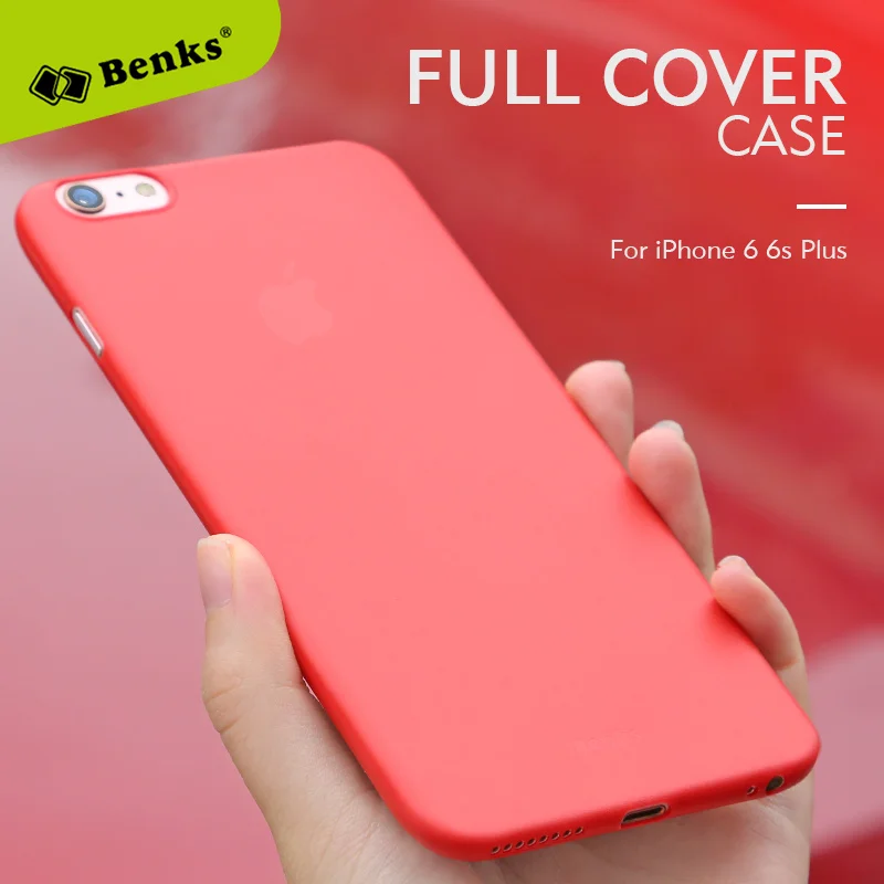 Benks Matte Simply Ultra thin Case For iPhone 6 6s Plus Protective Back Cover Frosted Hand feeling 0.4 mm Phone Accessories |