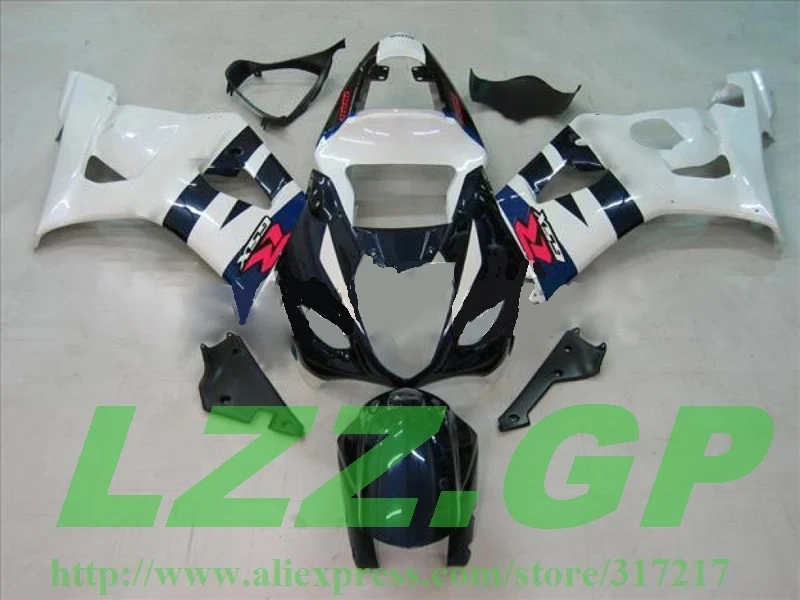 

Injection For SUZUKI GSX-R1000 K3 03 04 GSX R1000 K3 White Blue T346 GSXR 1000 2003 2004 GSXR1000 Fairing Kit
