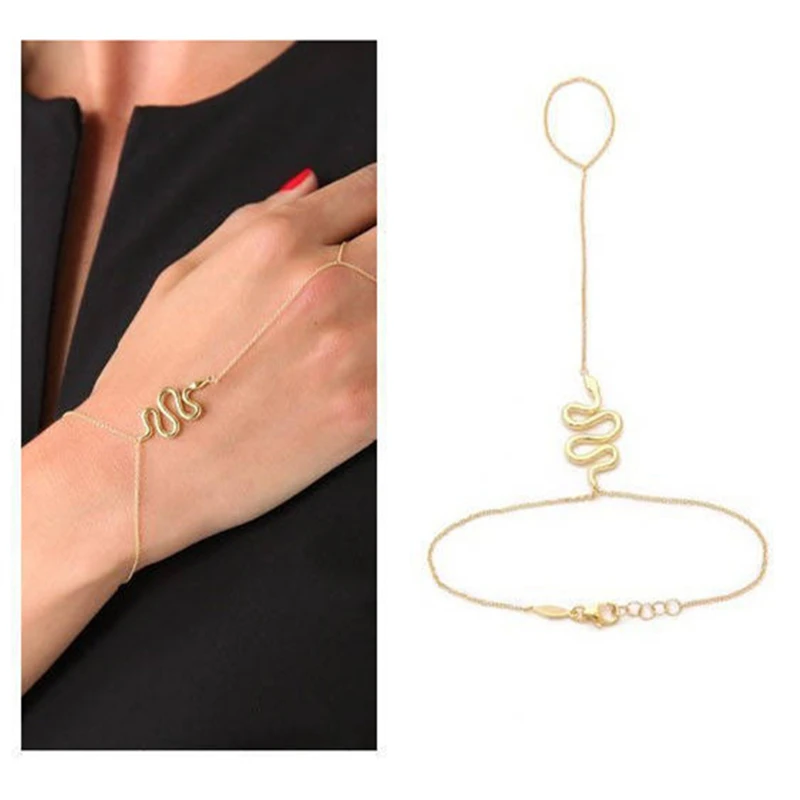 snake bracelet bangles fashion gold color links zinc alloy cross charm women vintage statement wholesale bangle | Украшения и