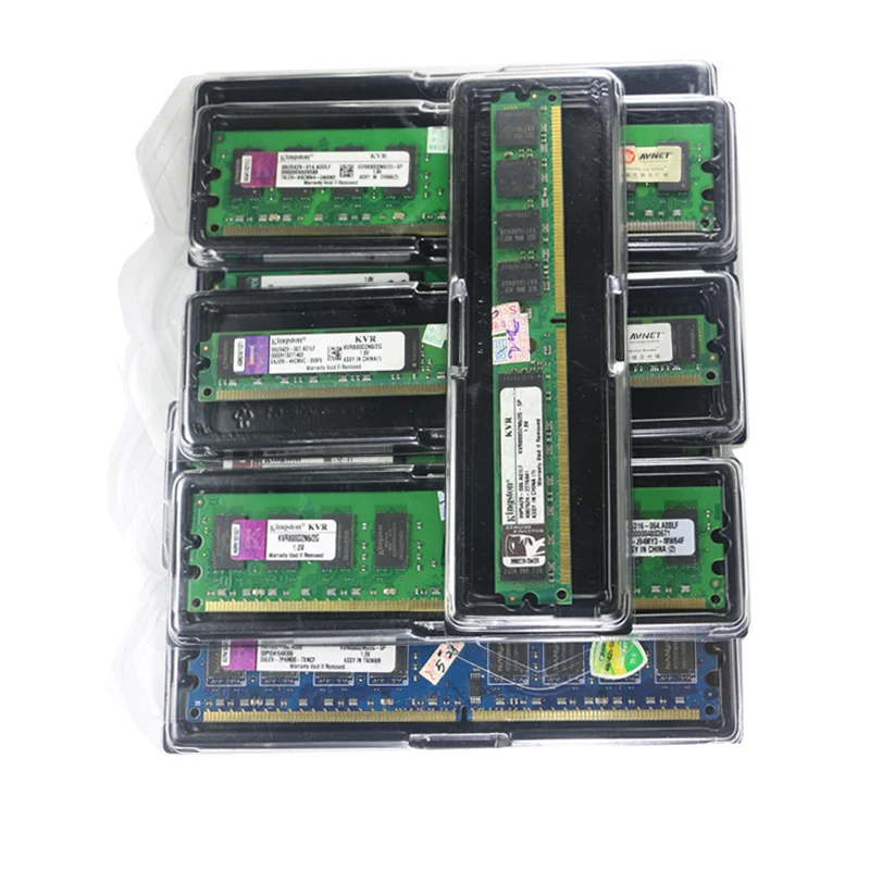 Б/у kingston настольных ПК памяти Оперативная память Memoria модуль DDR2 800 667 МГц PC2 6400 2 ГБ/4 ГБ/8 ГБ 1 DDR3 1600 1333 PC3-10600 12800