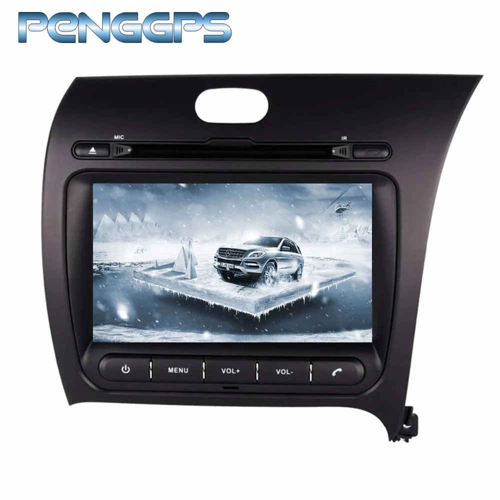 

8-ядерный 2 Din Android 8,0 CD DVD плеер автомобильное радио для Kia Cerato K3 Forte 2013-2016 GPS навигация левый/правый руль стерео