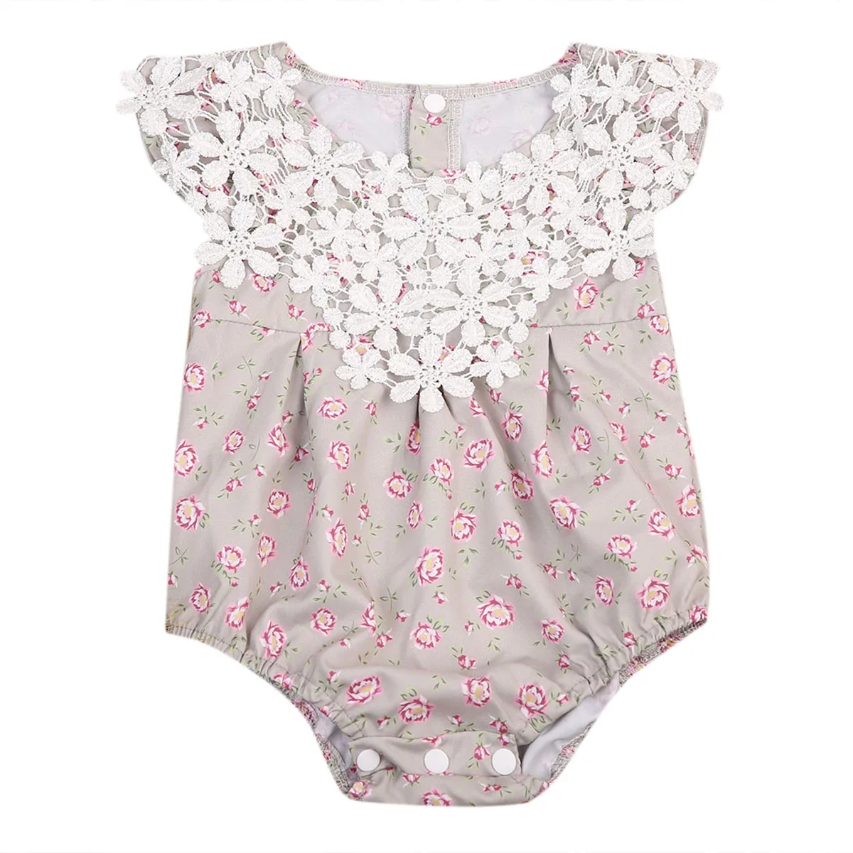 Emmababy кружевное платье для новорожденных с цветочным рисунком девочек боди