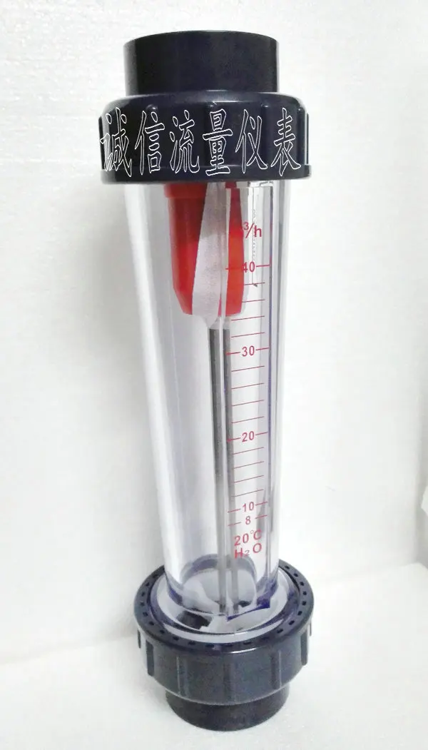 LZS-65 Пластиковый Трубчатый Поплавковый расходомер 12-60 куб./час ротора воды слабой
