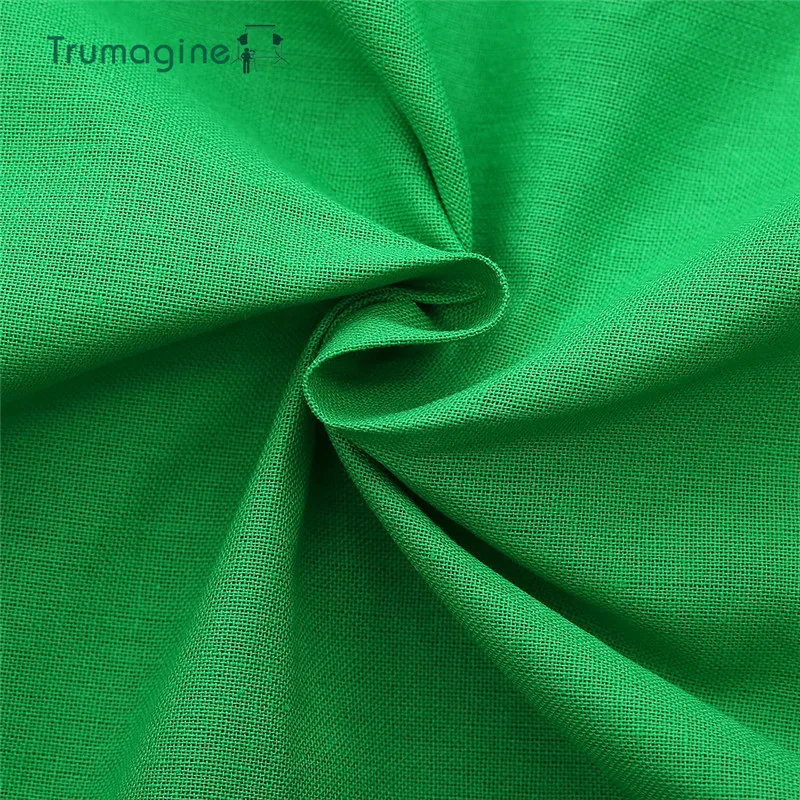 Trumagine 3*2 м зеленый хлопок муслин Аксессуары для фотостудий Задний план фотостудия Экран профессиональные фотографии реквизит