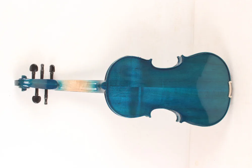 new 5-String blue 4/4 Electric Acoustic Violin color #1-2531# what do you like? | Спорт и развлечения