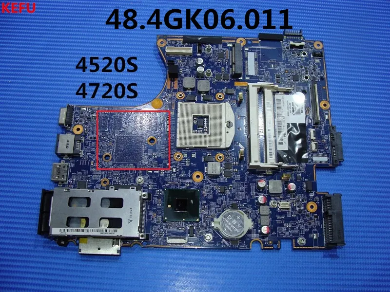Материнская плата KEFU 598667-001 для HP 4520S 4720S материнская ноутбука 48 4gk06. 041 100% полностью