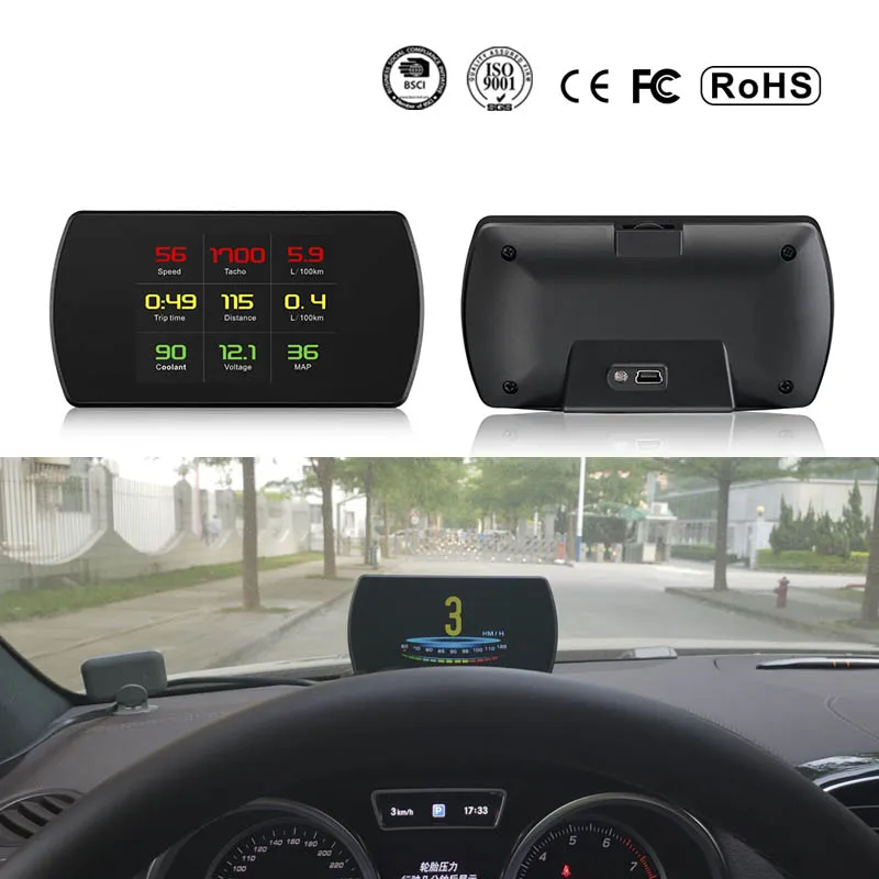 Автомобильный сканер OBD 2 с ЖК дисплеем диагностический инструмент умным