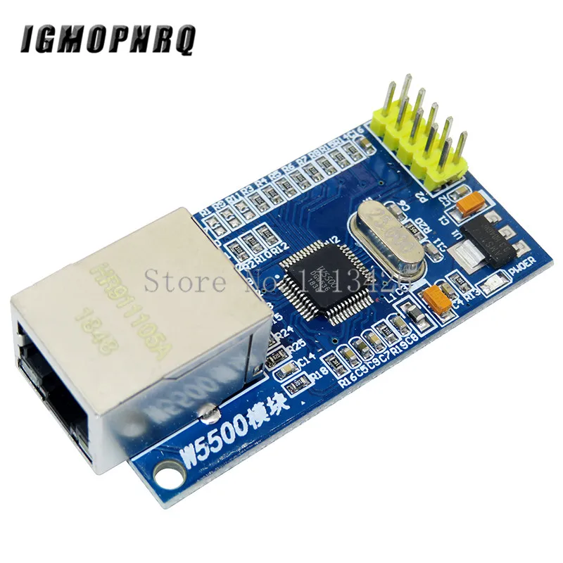 Сетевой модуль W5500 Ethernet оборудование TCP / IP 51/STM32 программа микроконтроллера через