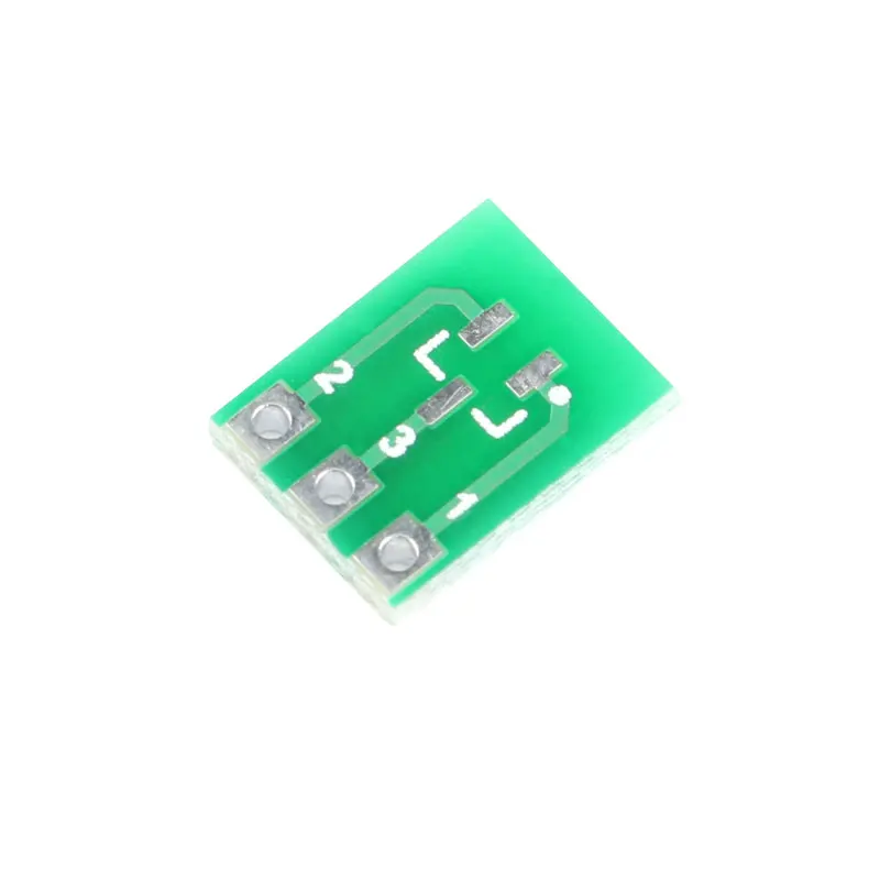 20 шт. SOT23 3 Поворотная SIP3 SMD адаптер для DIP конвертер пластина SOT розетка sip ic PCB плата