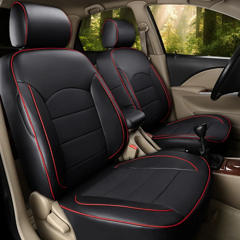 

new automotive customize car seat covers pu leather top quality special for Cadillac CTS CT6 SRX DeVille Escalade SLS ATS-L/XTS