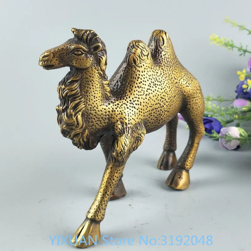 Бронзовая скульптура под старину процесс украшения пустыни животного медный