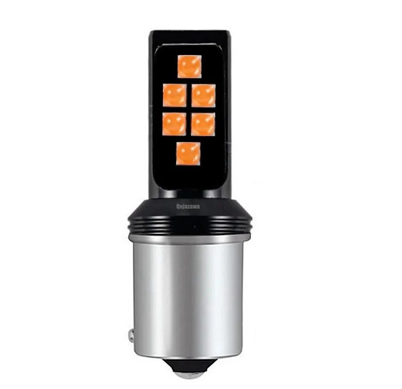 1156PY 7507 PY21W BAU15S 12 SMD светодиодный чип Cree автомобильная светодиодная лампа заднего
