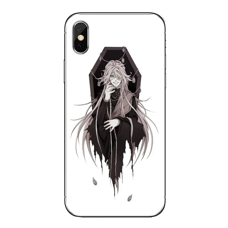 Japan Anime Black Butler Ciel Phantomh Sebastian Silicone Phone Cases For LG G7 Q6 Q7 Q8 Q9 V30 X Power 2 3 OnePlus 3T 5T 6T |