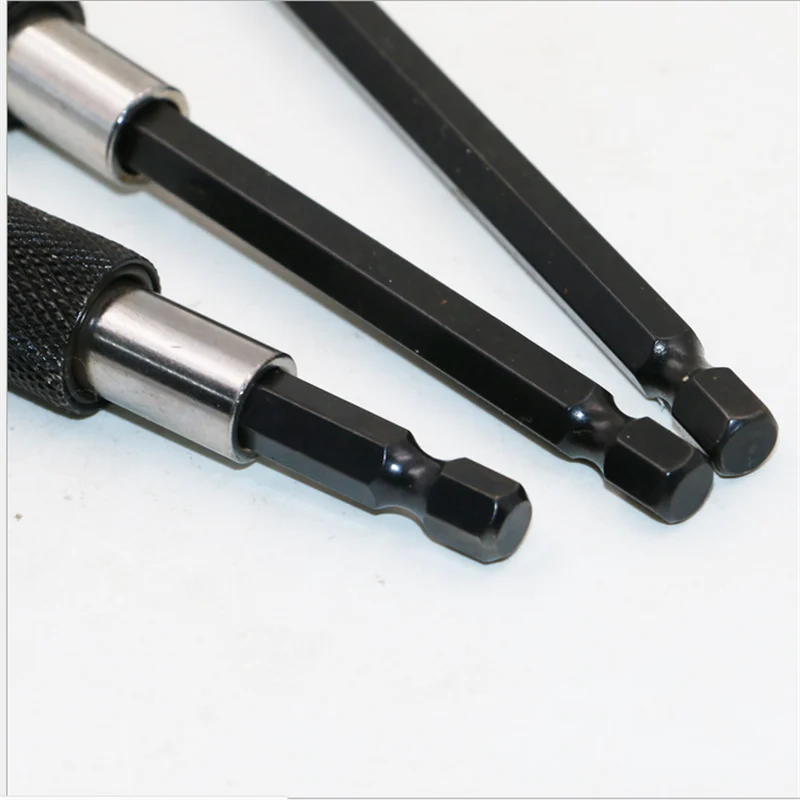 3 шт./компл. 60/100/150 мм 1/4 дюйма шестигранным хвостовиком Quick Release отвертка бит