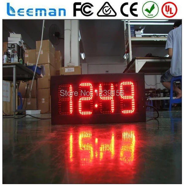 Leeman 3 цифры цифровой светодиодный дисплей 24 часов таймер обратного отсчета