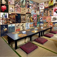 authentic japanese sushi cuisine background wall professional production mural wholesale wallpaper custom photo wall