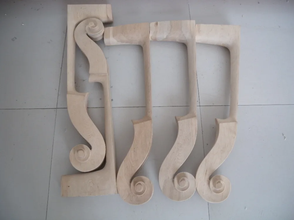 

one UPRIGHT DOUBLE BASS NECK Lion Head Maple Wood #1