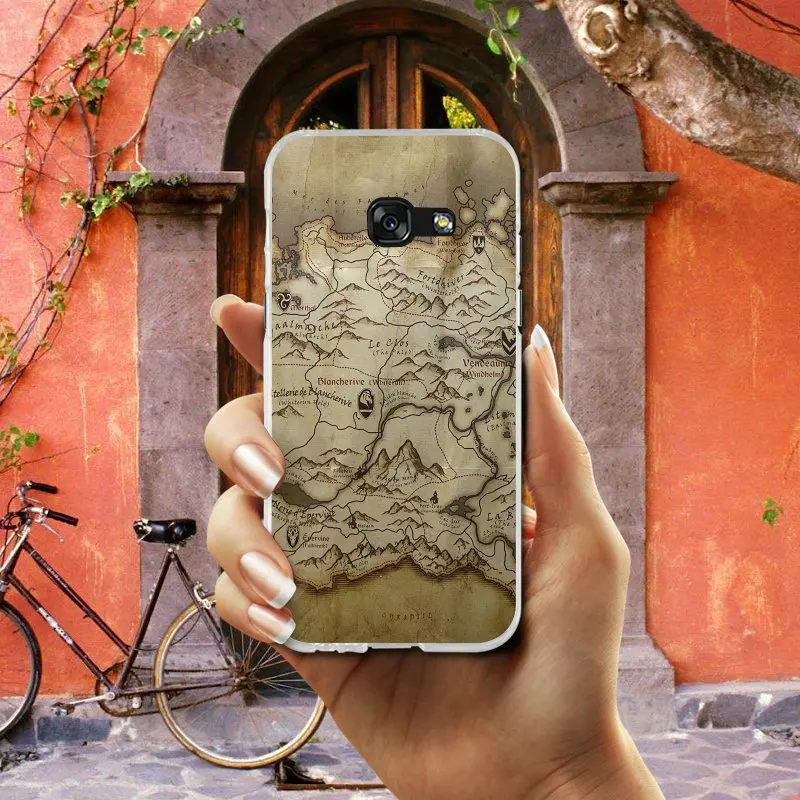 For Samsung Galaxy S2 S3 S4 S5 Mini S6 S7 S8 S9 S10 Lite Edge Plus Note 4 5 8 9 Soft TPU Phone Cases Cover The Elder Scrolls | Мобильные