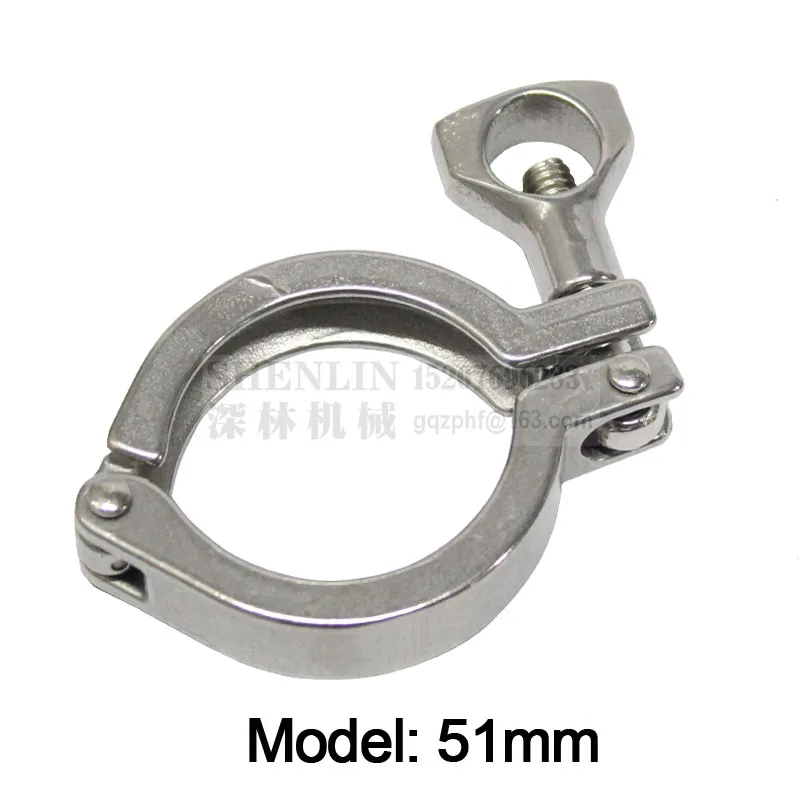 Tri Clamp 51mm 64mm 77.5mm ferrule OD 304 stainless steel tri clover sanitary fitting for water oil gas filler connector | Обустройство
