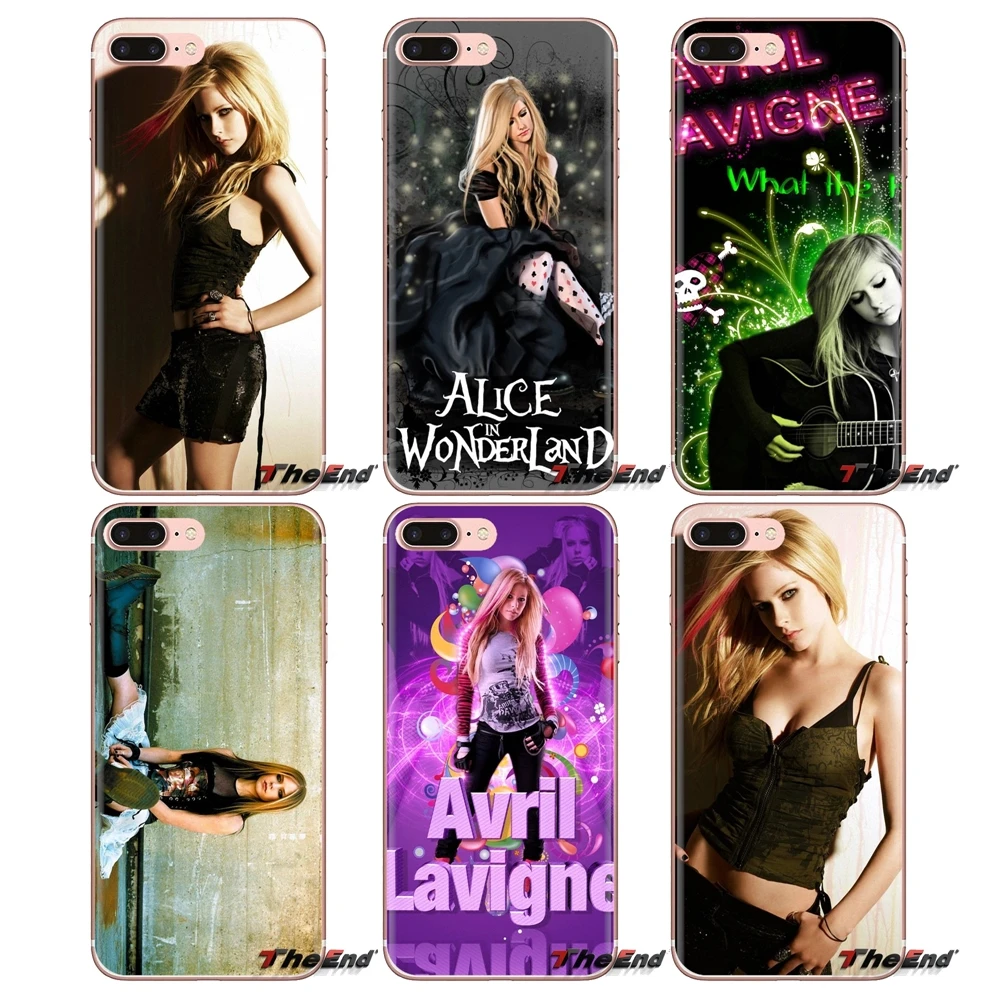 For Huawei G7 G8 P7 P8 P9 P10 P20 P30 Lite Mini Pro P Smart Plus 2017 2018 2019 Soft Case Covers Rock Singer Avril Lavigne Music |