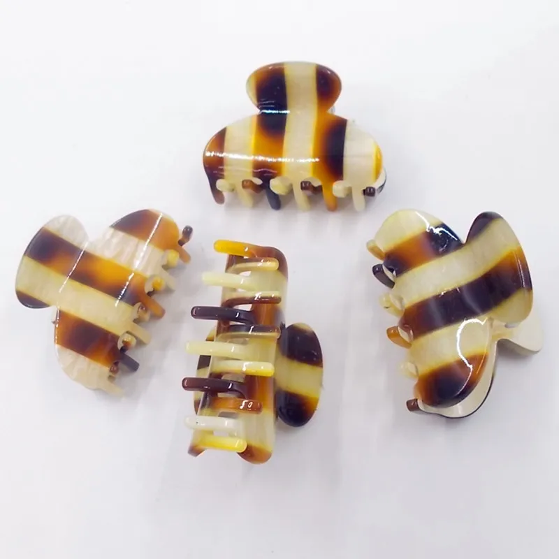 

Retro crab clip Hair Claw Fashion Hair Accessories Mini Acrylic Hairpins Gripper Korean Girl Hairgrip Hair Claw Clip Accessory