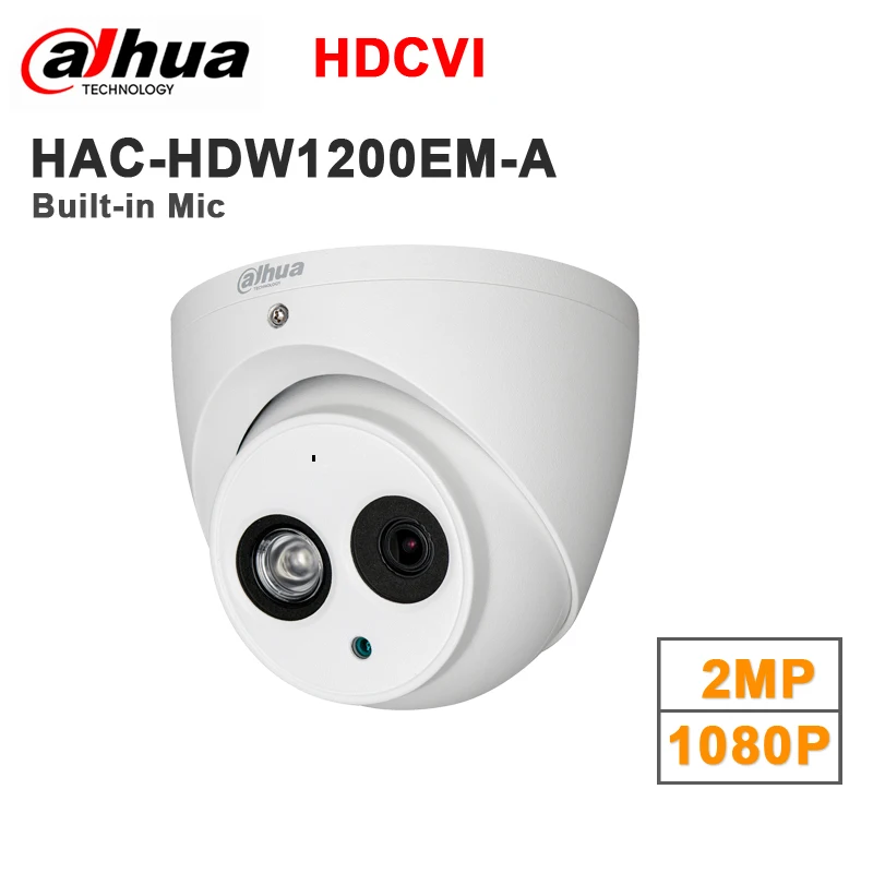 Оптовая продажа английский Dahua 2mp 1080 P HDCVI hac hdw1200em a заменить hdw1200e ИК глазного