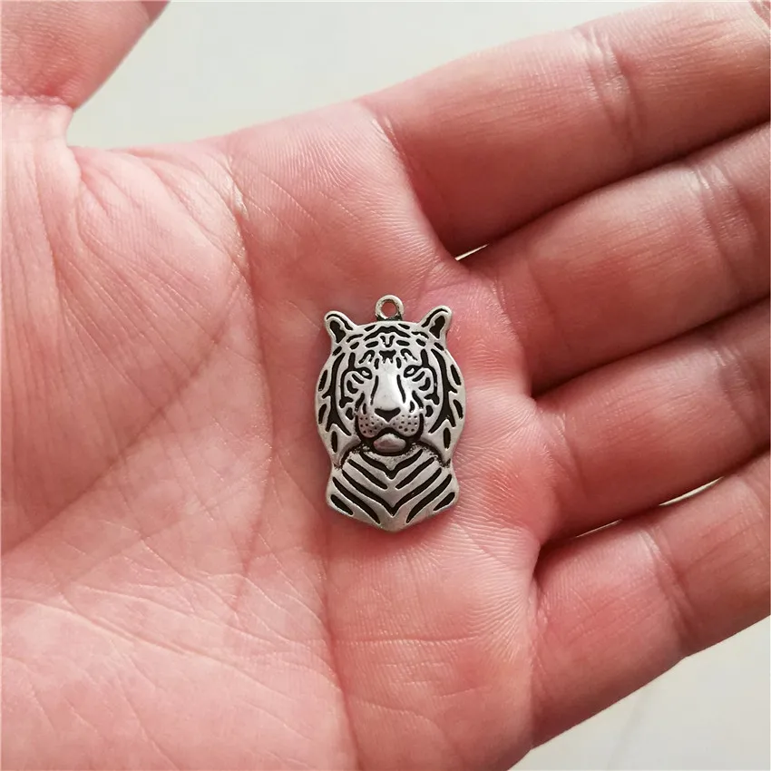 Wholesale Fashion Retro Power Tiger Pendant Necklace For Women Cute Tiny Head Vintage Jewelery Choker | Украшения и аксессуары
