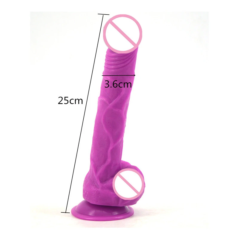 10 &quotKing Size Soft Ребристые Длинный Реалистичная Огромный Фаллоимитатор С Присоской