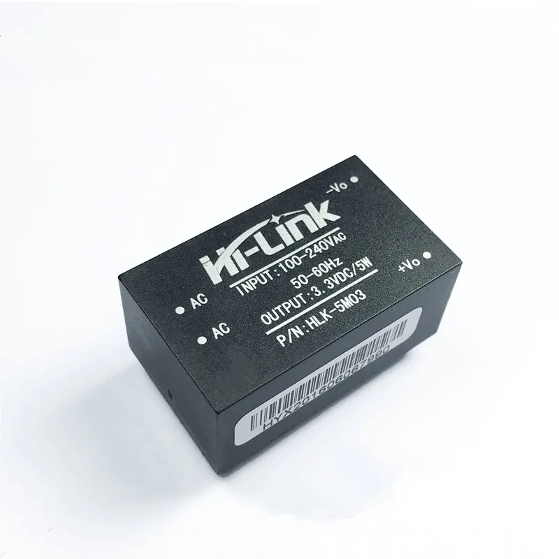 HLK-5M03 AC-DC модуль питания с низкой пульсацией 220 В до 3,3 В 5 Вт умный дом импульсный модуль питания