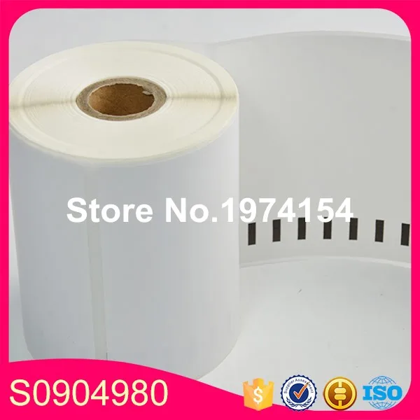 9 совместимые рулоны Dymo S0904980 этикетка 104 мм * 159 220 шт./рулон совместимая с принтером