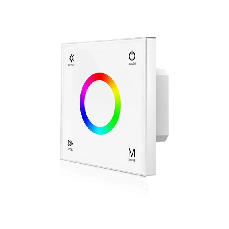 Новый Светодиодные ленты RGB Управление AC/DC 12V 24V 144W 288W 4A 3 канала Стекло сенсорный