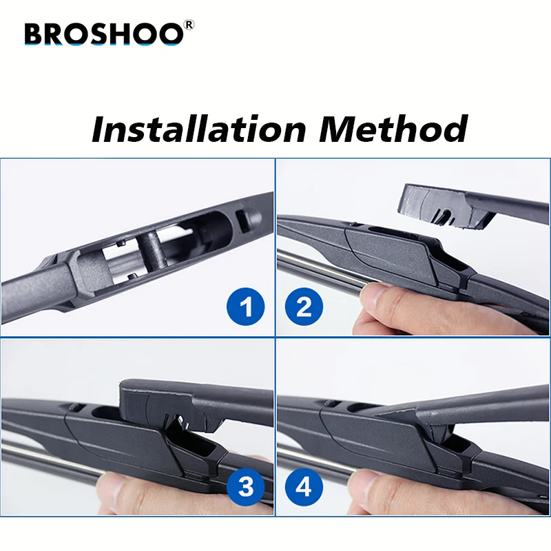 BROSHOO Car Rear Wiper Blades Back Windscreen Arm For Mitsubishi Outlander EX Hatchback (2010 Only) 305mm Auto Styling | Автомобили и