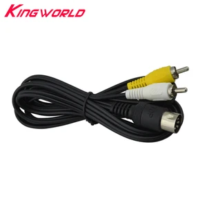 Высококачественный AV Аудио Видео кабель для SEGA Mega Drive 1 RCA шнур для Genesis 1