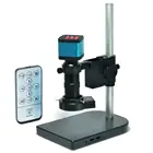 Цифровой промышленный паяльный микроскоп 14 МП HDMI USB видеокамера 100X C-Mount Zoom Lens 40 LED Ring светильник для PBC THT