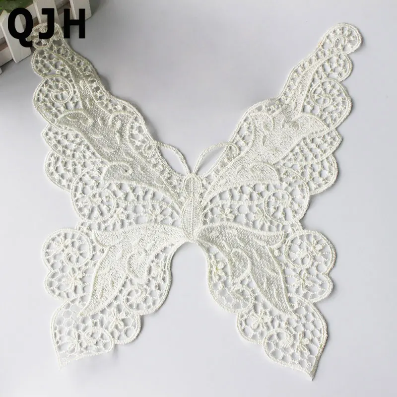 1 шт. Вышитый цветочный кружевной воротник|lace neckline|collar trimsewing applique |