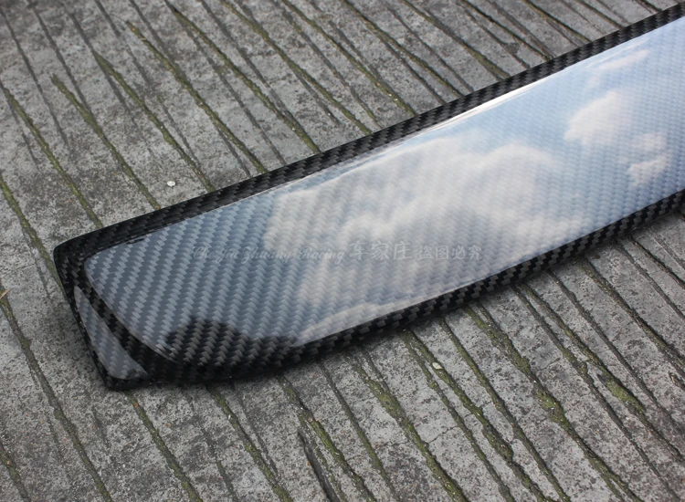 Высококачественный задний спойлер на крыло из настоящего углеродного волокна