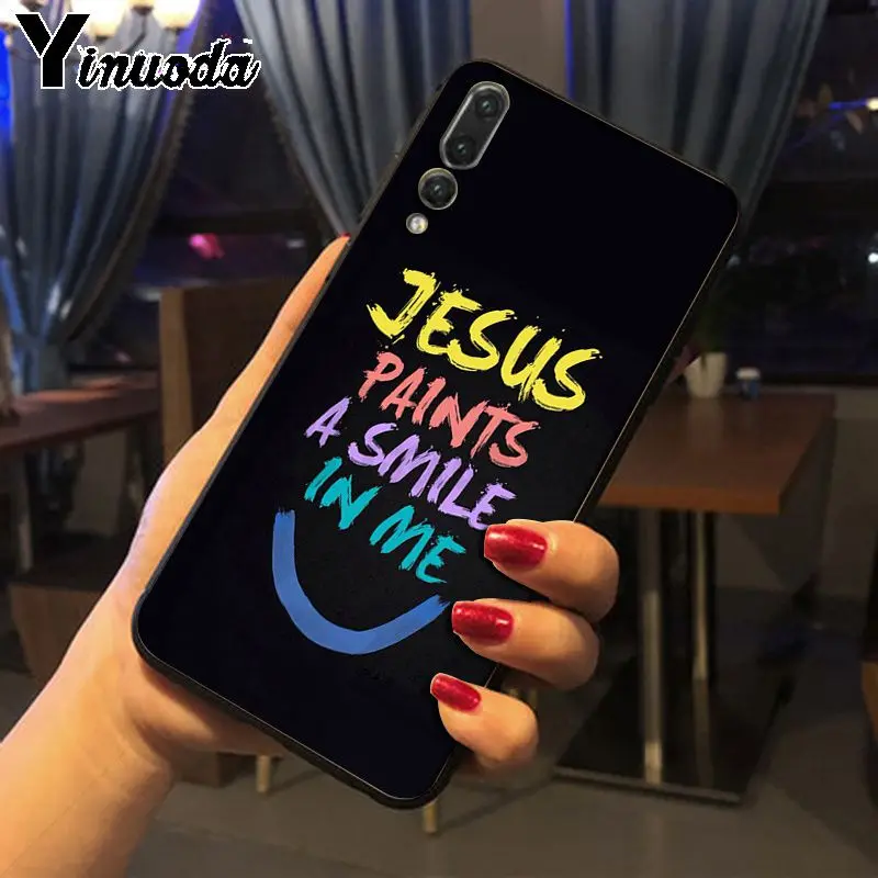 Чехол для телефона Yinuoda Bible Иисус Христос христианский крест huawei p20 pro p20lite mate10pro nova 3i mate20 pro|Чехлы-накладки| |