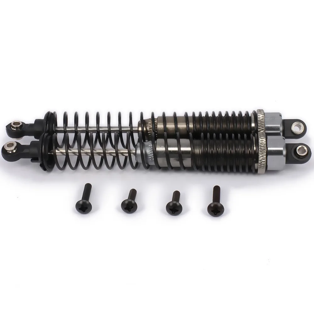 2PCS Oil Filled 130mm Aluminum Rear Shock Absorber For Rc Hobby Model Car 1/10 Wltoys K949-011 Climbing Crawler Hop-Up Parts | Игрушки и